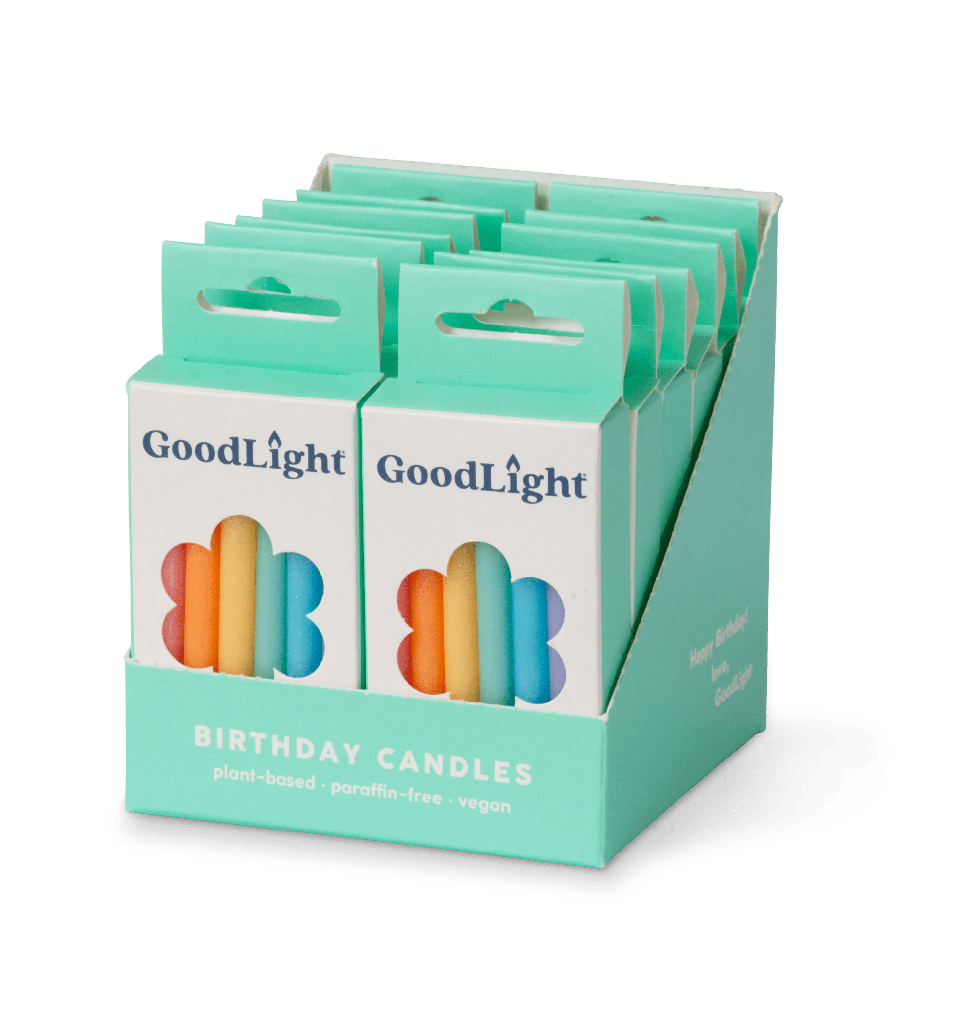 Quick Wish Birthday Candles - Spiral Circle