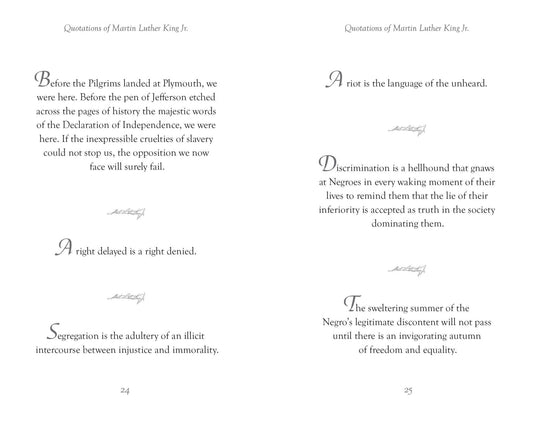 Quotations of Martin Luther King - Spiral Circle