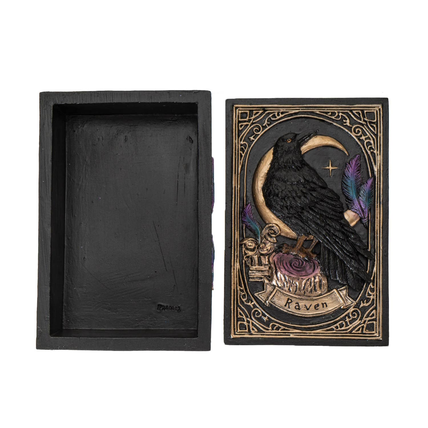 Raven Tarot Box - Spiral Circle