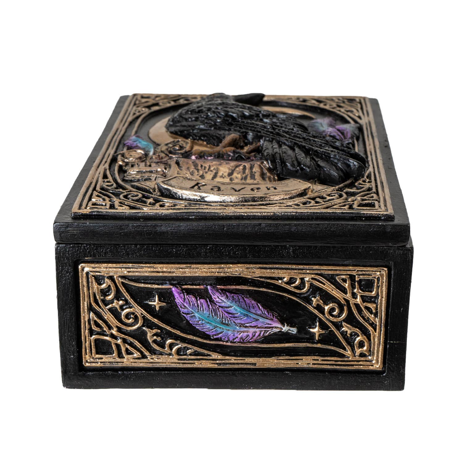 Raven Tarot Box - Spiral Circle