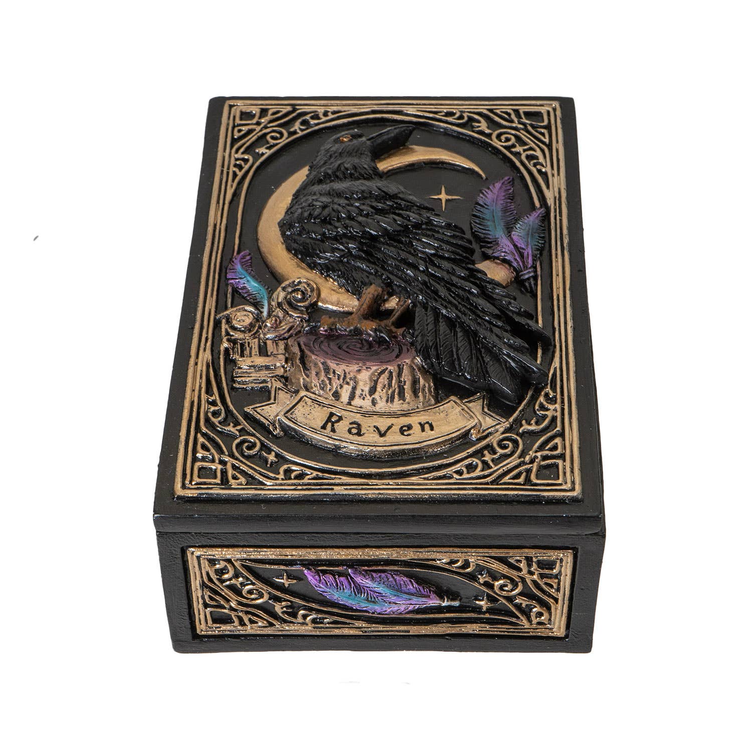Raven Tarot Box - Spiral Circle