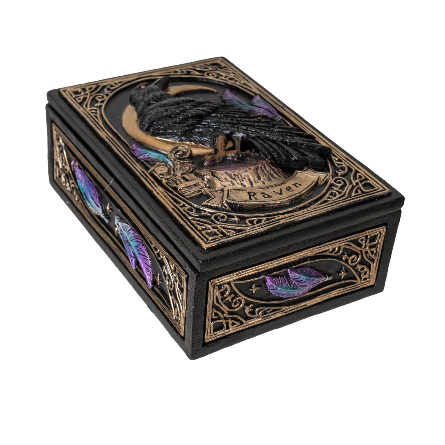 Raven Tarot Box - Spiral Circle