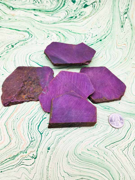 Raw Ruby | Slices - Spiral Circle