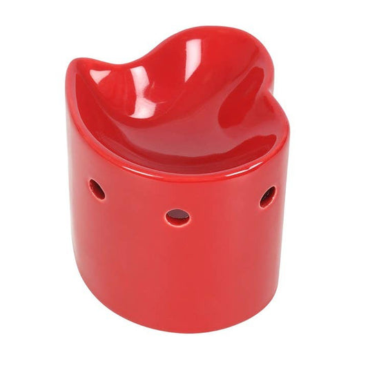 Red Heart Oil Burner - Spiral Circle