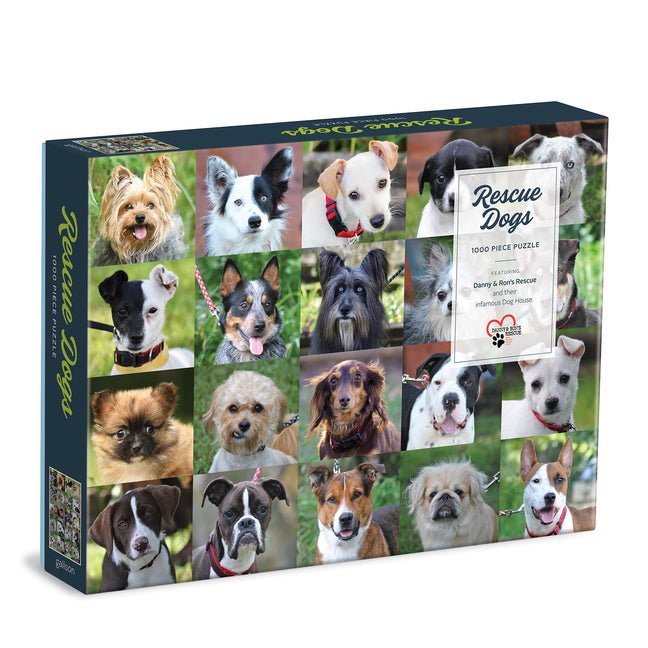 Rescue Dogs 1000 Piece Puzzle - Spiral Circle
