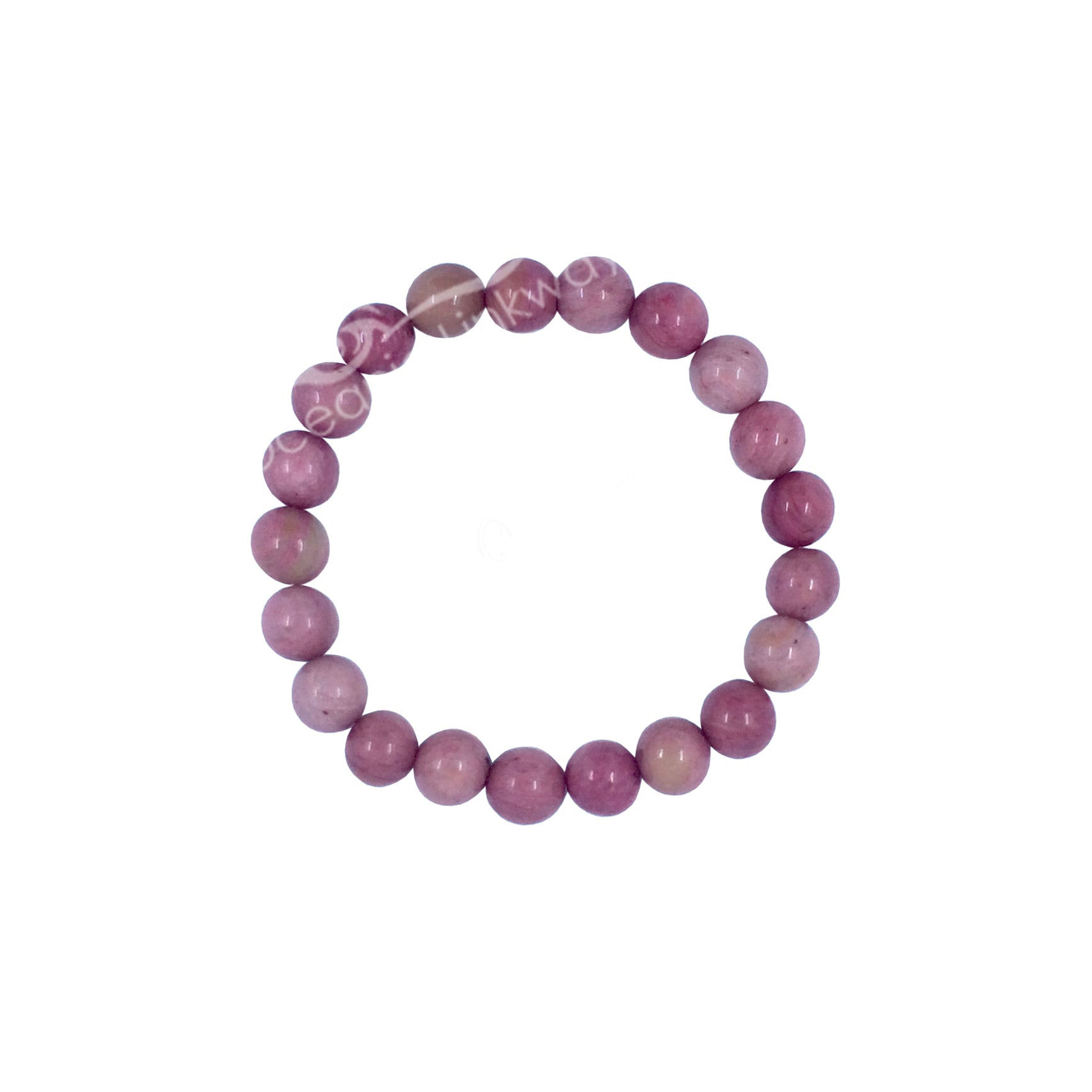 Rhodonite Beaded Bracelet | Compassion | 8mm - Spiral Circle