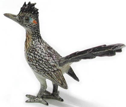 Roadrunner Northern Rose Porcelain Mini Figurine - Spiral Circle