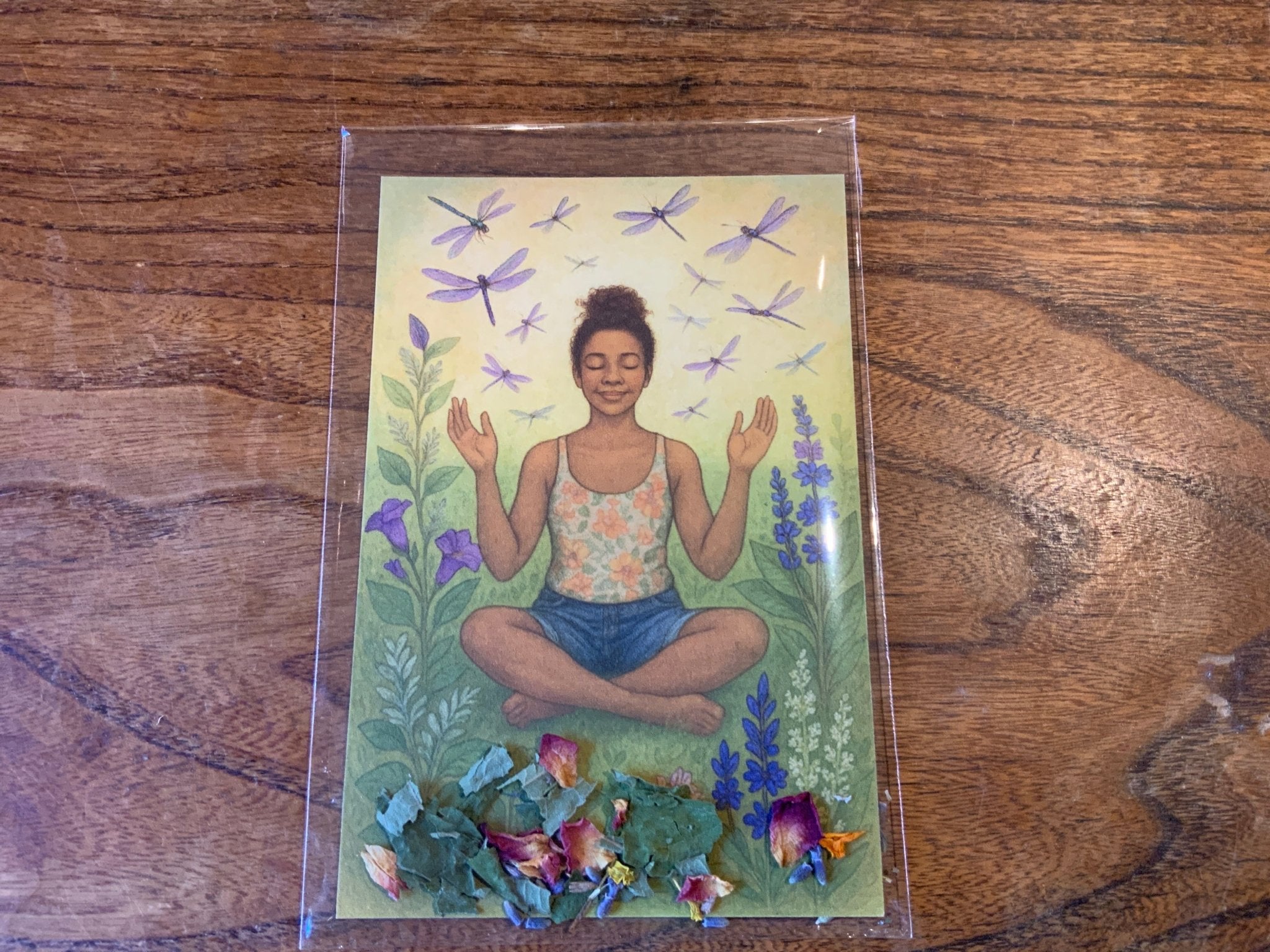 Rooted Messages|Soul Cards| Alter Greetings Cards - Spiral Circle