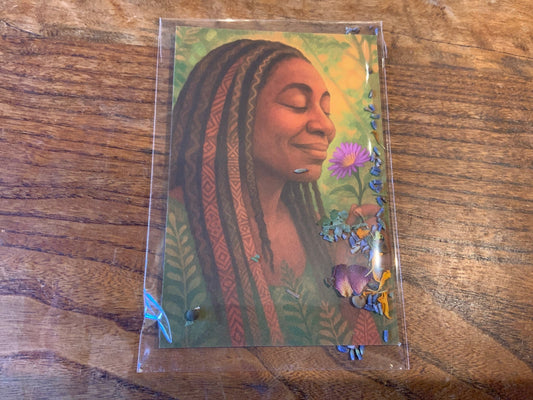 Rooted Messages|Soul Cards| Alter Greetings Cards - Spiral Circle