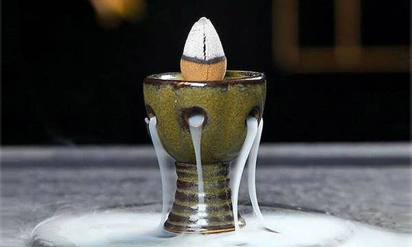 Rose High Perfume Backflow Cones by Sree Vani sticks scent - Spiral Circle