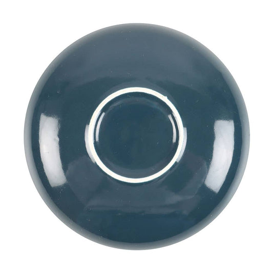 Round Midnight Moth Trinket Dish - Spiral Circle