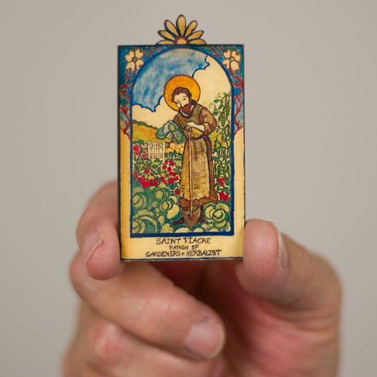 Saint Fiacre - Gardeners, Herbalists - Spiral Circle