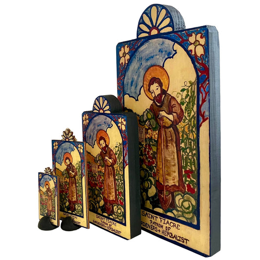 Saint Fiacre - Gardeners, Herbalists - Spiral Circle