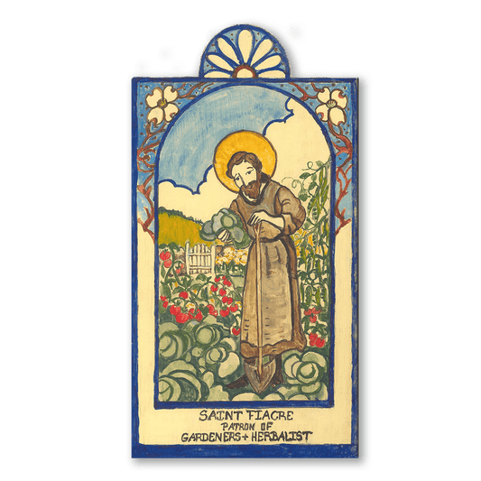 Saint Fiacre - Gardeners, Herbalists - Spiral Circle