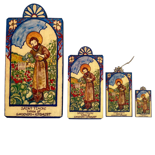 Saint Fiacre - Gardeners, Herbalists - Spiral Circle