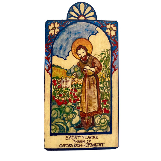 Saint Fiacre - Gardeners, Herbalists - Spiral Circle