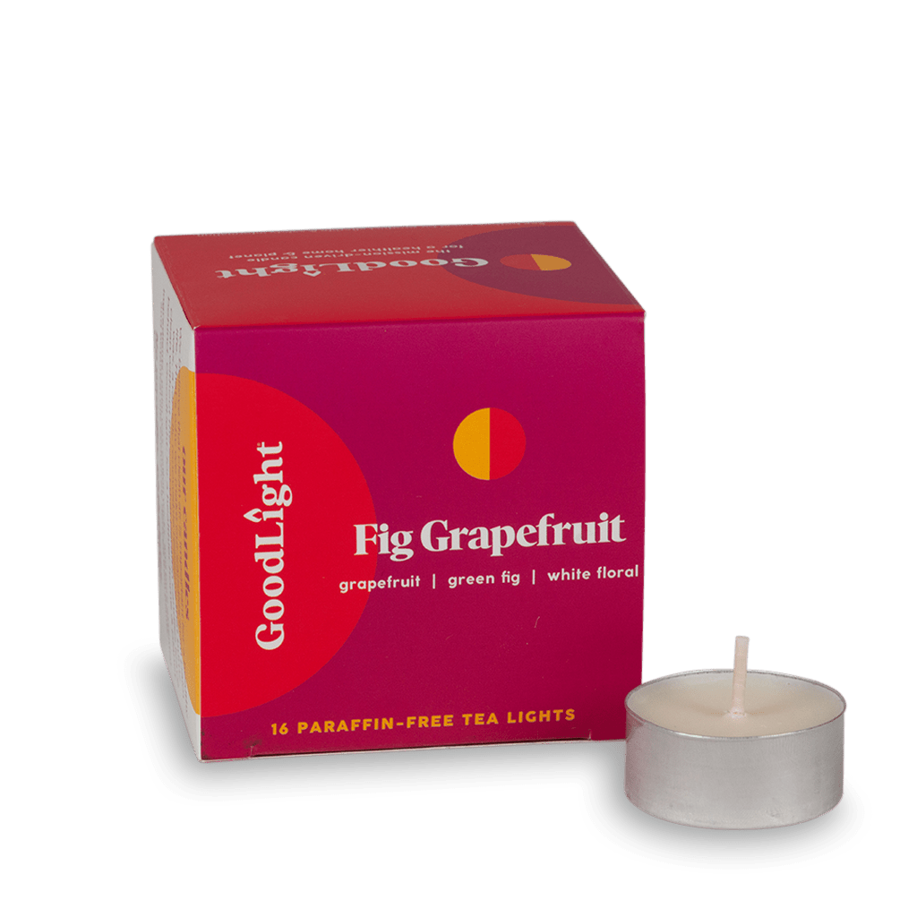 Scented Tea Lights - Spiral Circle