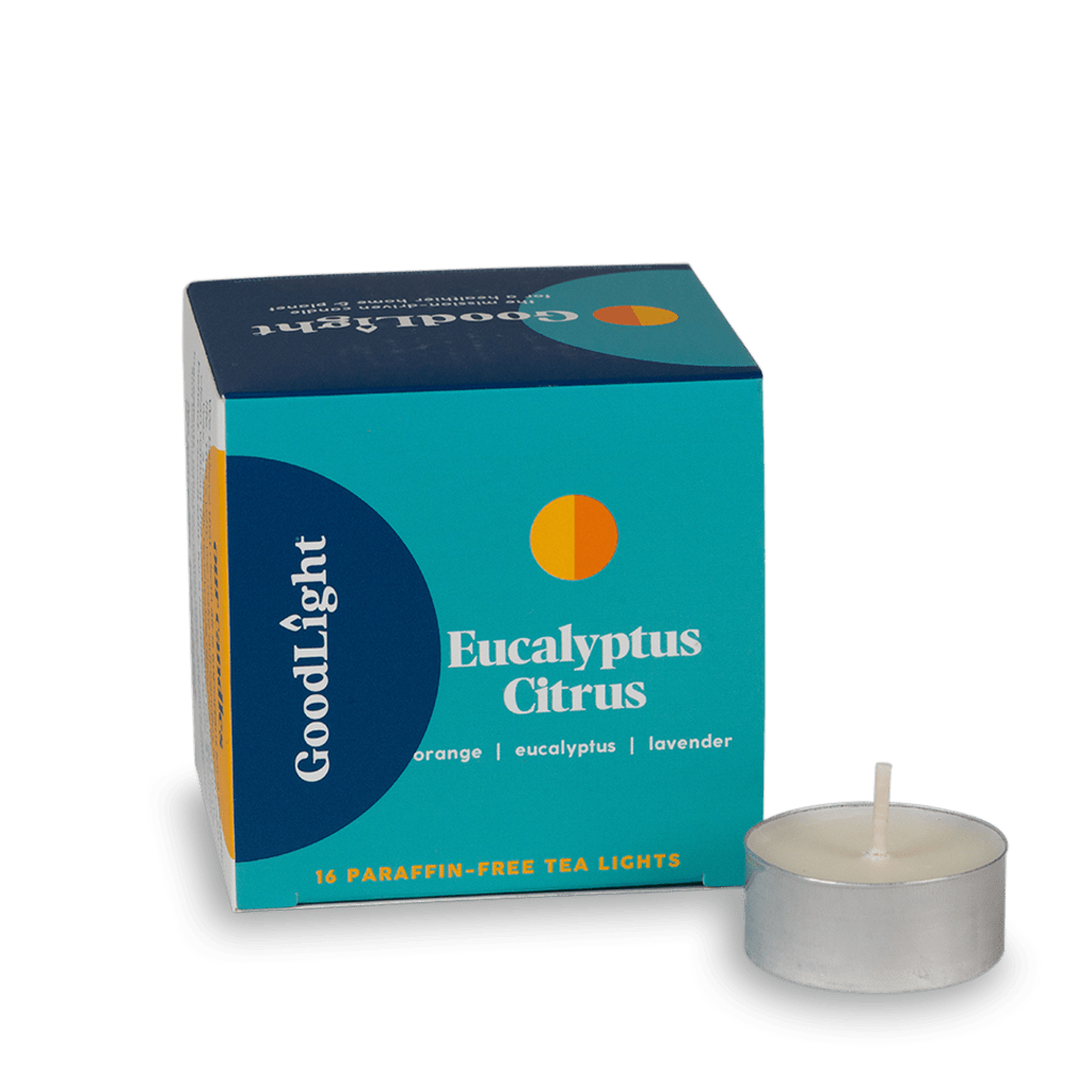Scented Tea Lights - Spiral Circle