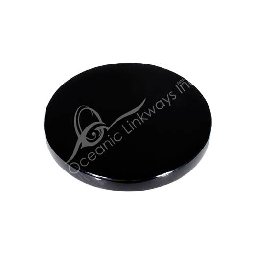 Scrying Mirror | Black Obsidian | 6" - Spiral Circle