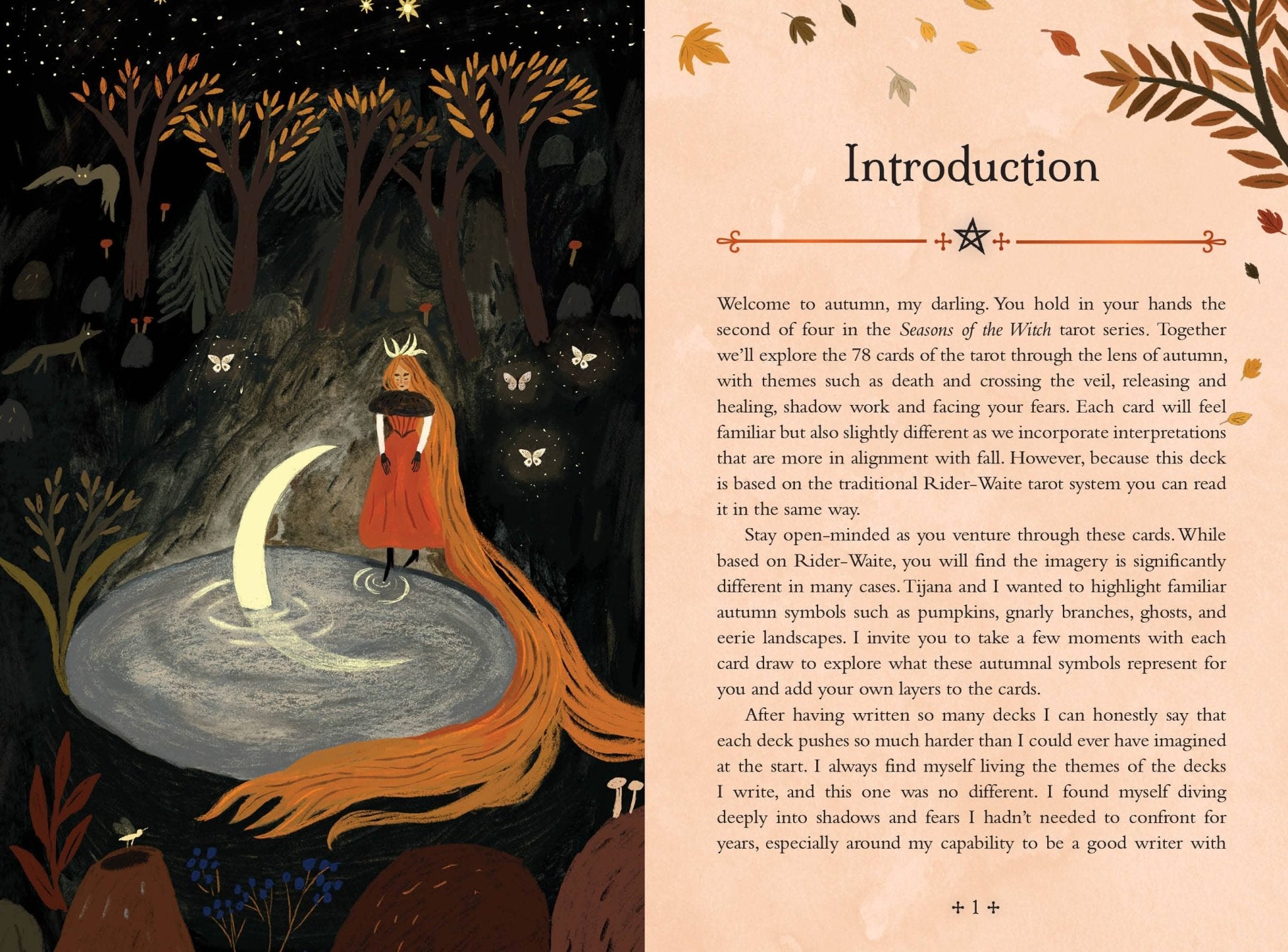 Seasons of the Witch Autumn Tarot - Spiral Circle
