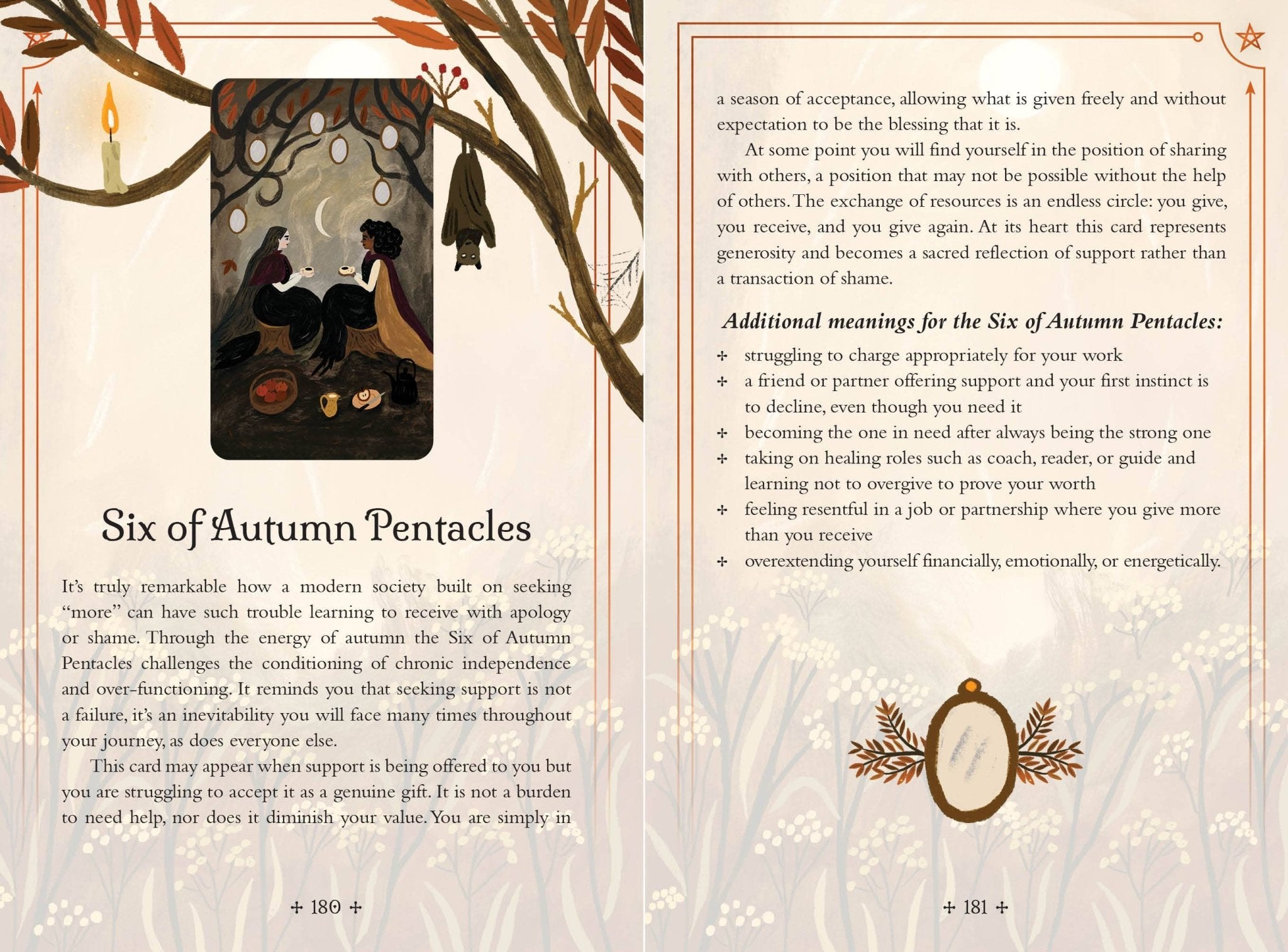 Seasons of the Witch Autumn Tarot - Spiral Circle