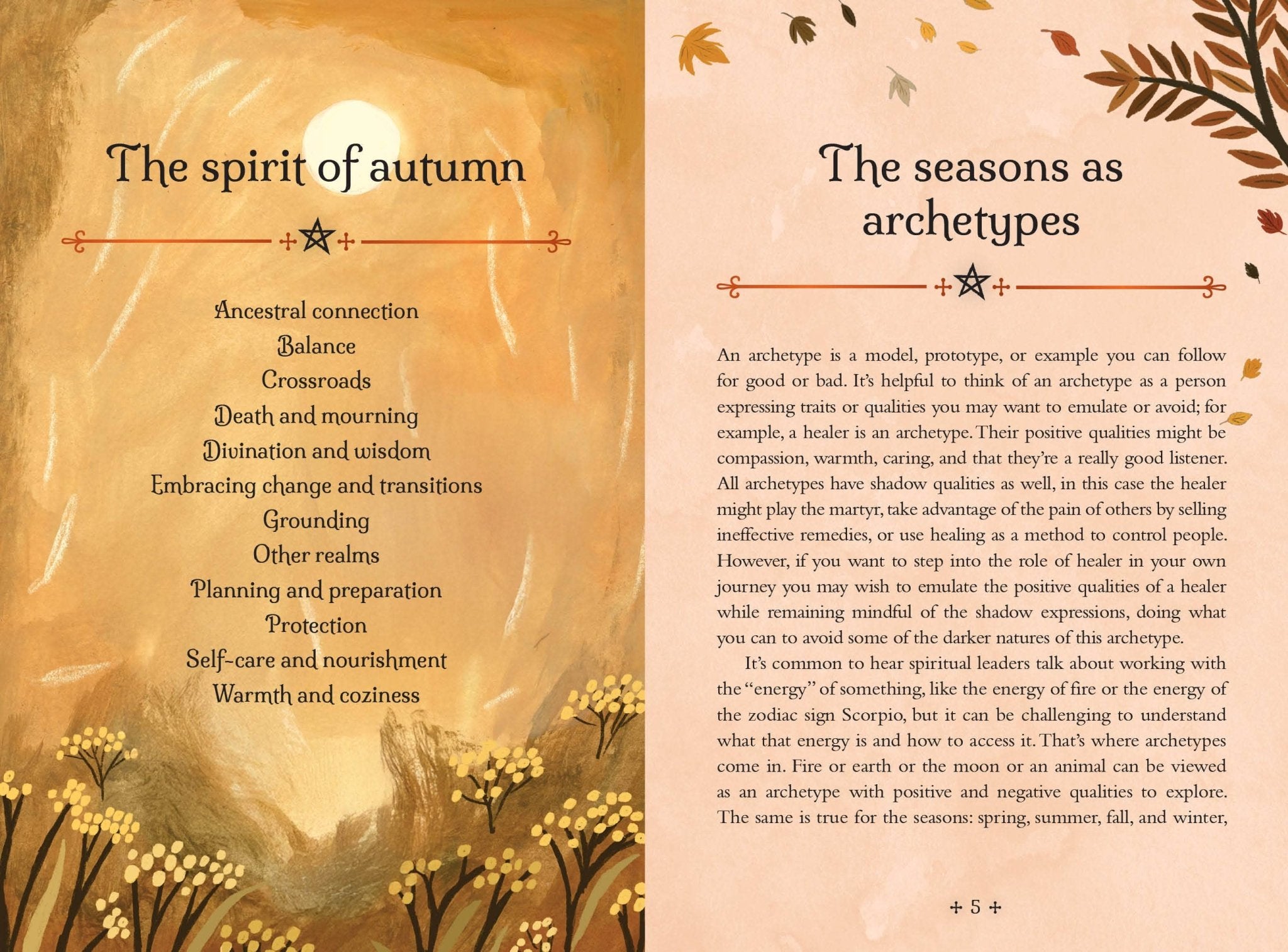 Seasons of the Witch Autumn Tarot - Spiral Circle