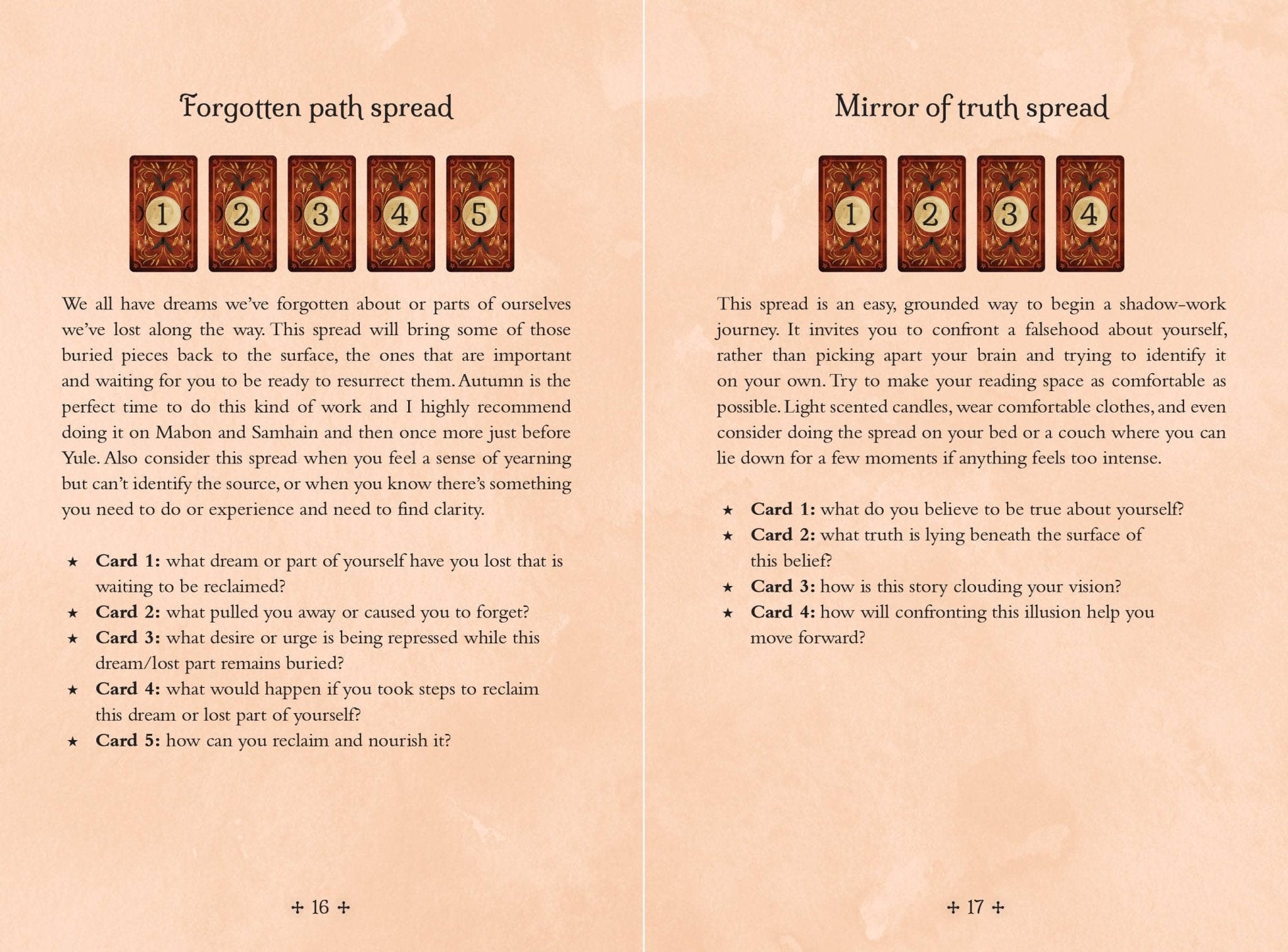 Seasons of the Witch Autumn Tarot - Spiral Circle