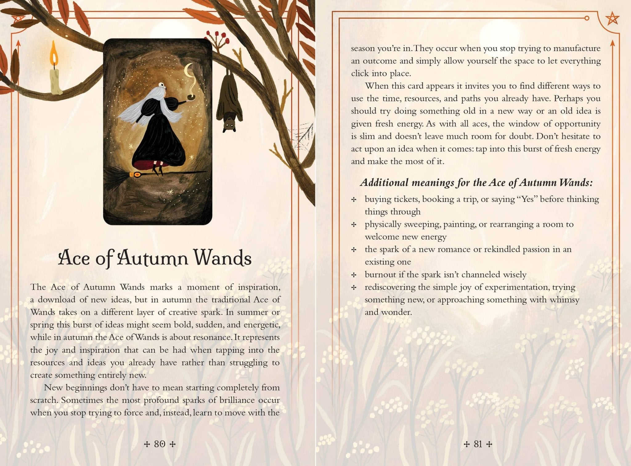 Seasons of the Witch Autumn Tarot - Spiral Circle