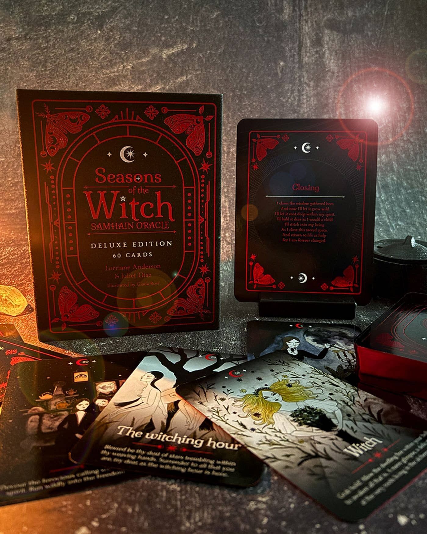 Seasons of the Witch: Samhain Oracle DELUXE EDITION - Spiral Circle