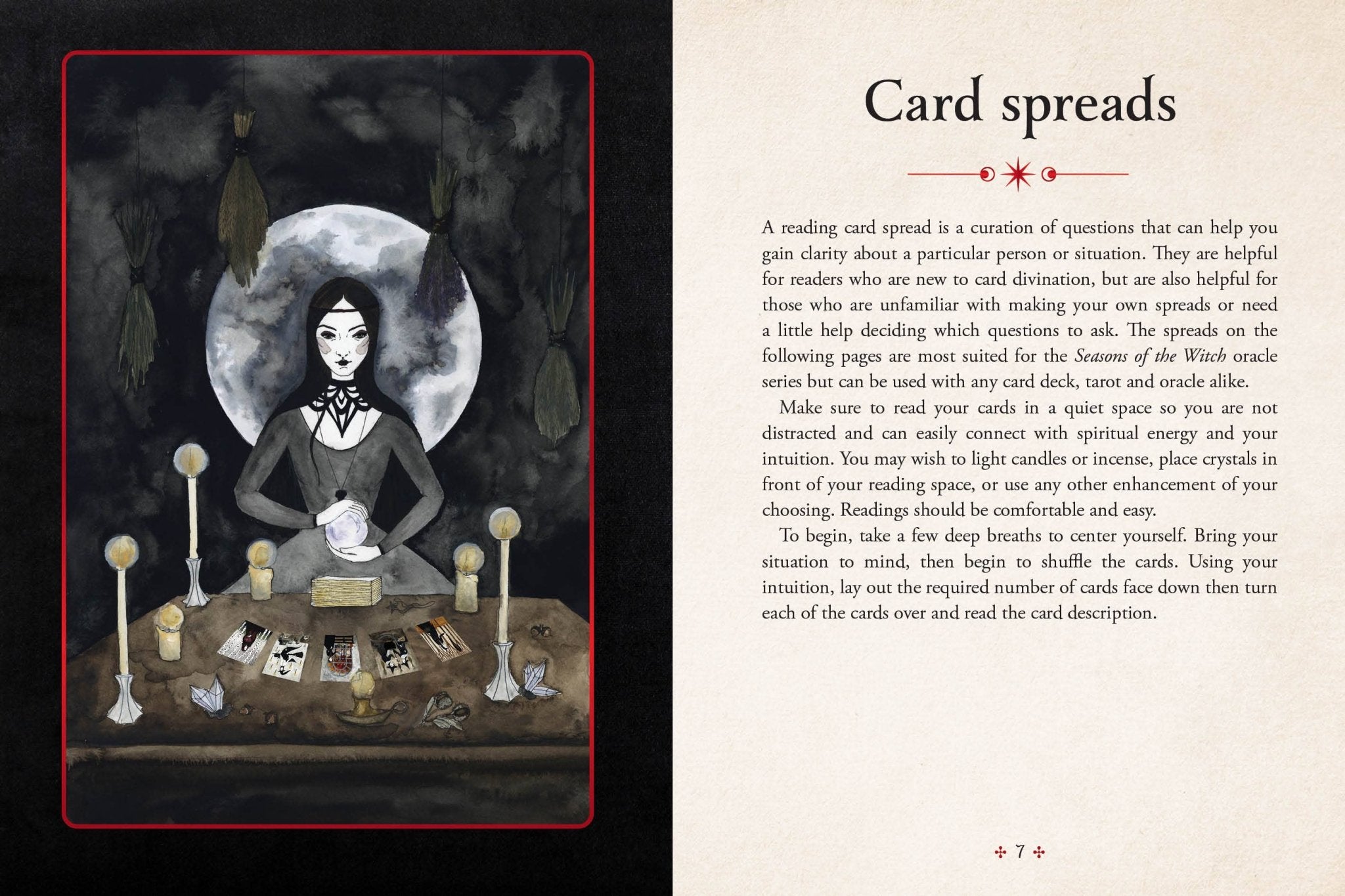 Seasons of the Witch: Samhain Oracle DELUXE EDITION - Spiral Circle