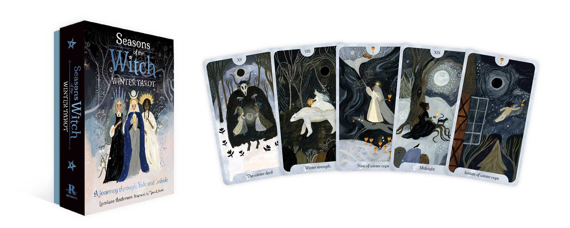 Seasons of the Witch: Winter Tarot by Lorriane Anderson - Spiral Circle