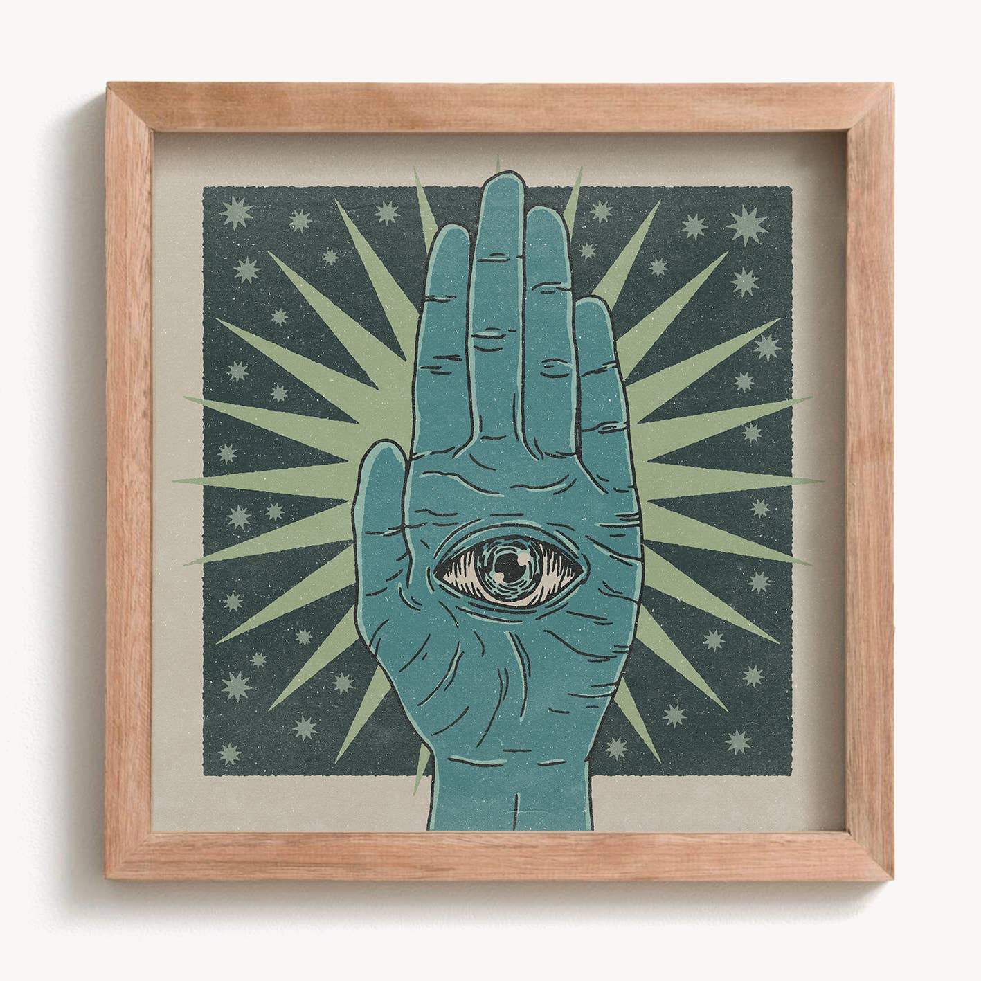 See Print | Art Print - Spiral Circle