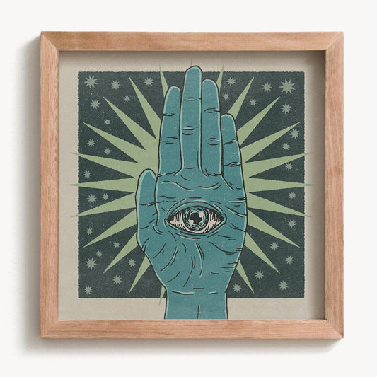 See Print | Art Print - Spiral Circle