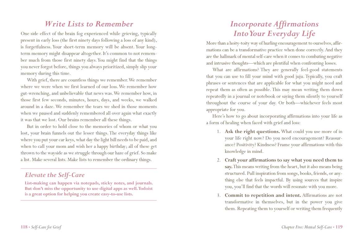 Self - Care for Grief by Nneka M. Okona - Spiral Circle