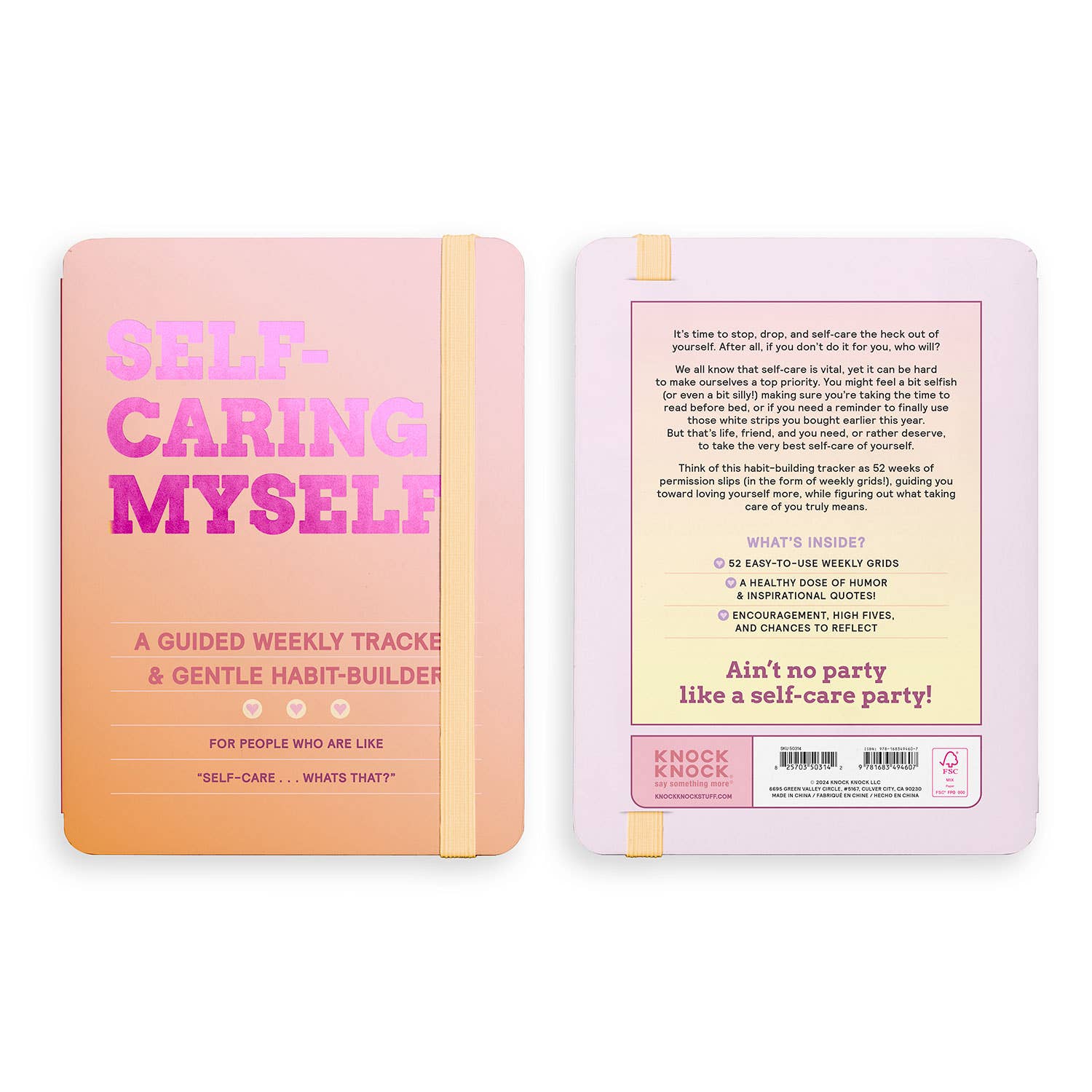 Self - Care Habit Tracker - Spiral Circle