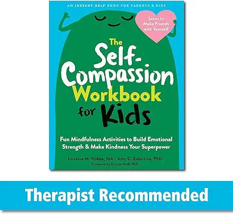 Self - Compassion Workbook For Kids - Spiral Circle