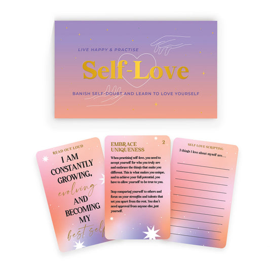 Self Love Affirmation Card Pack - Spiral Circle