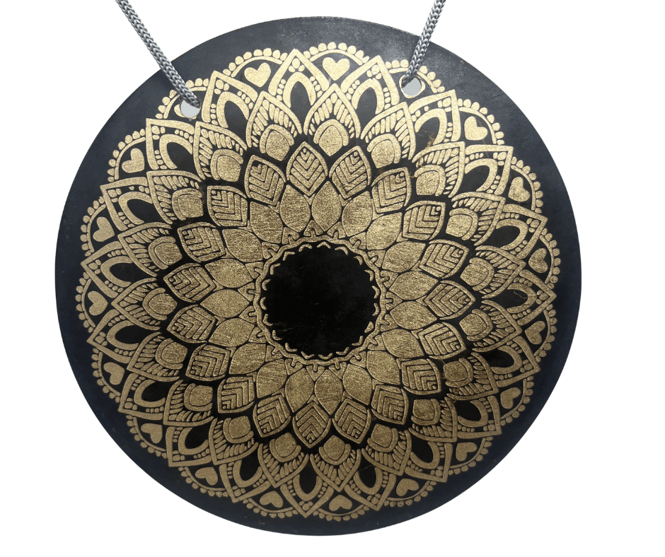 Serenity Prana Gong | Mandala | 20cm/8” - Spiral Circle