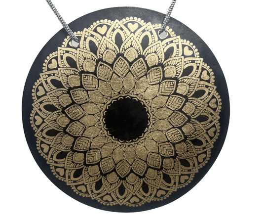 Serenity Prana Gong | Mandala | 20cm/8” - Spiral Circle
