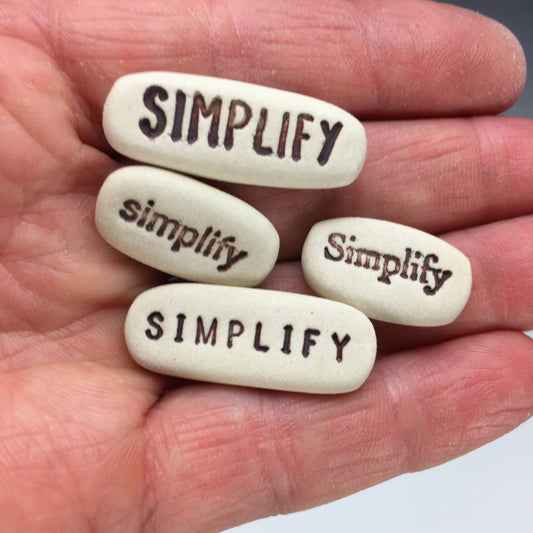 Simplify, Pocket Meditations - Spiral Circle