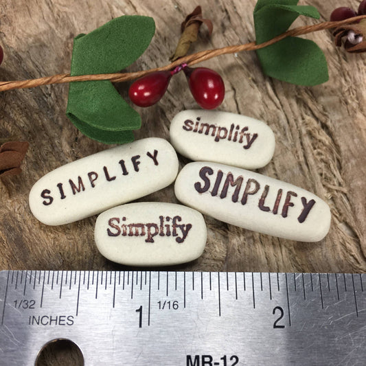 Simplify, Pocket Meditations - Spiral Circle