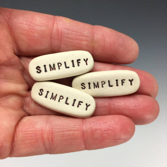 Simplify, Pocket Meditations - Spiral Circle