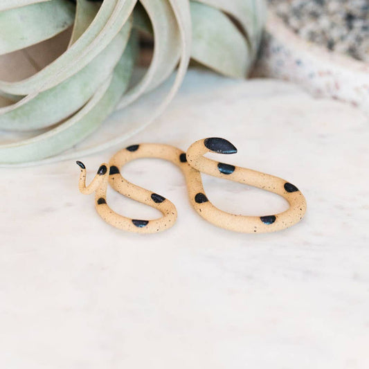Small Ceramic Snake - Spiral Circle
