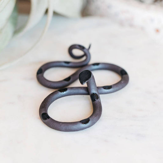 Small Ceramic Snake - Spiral Circle