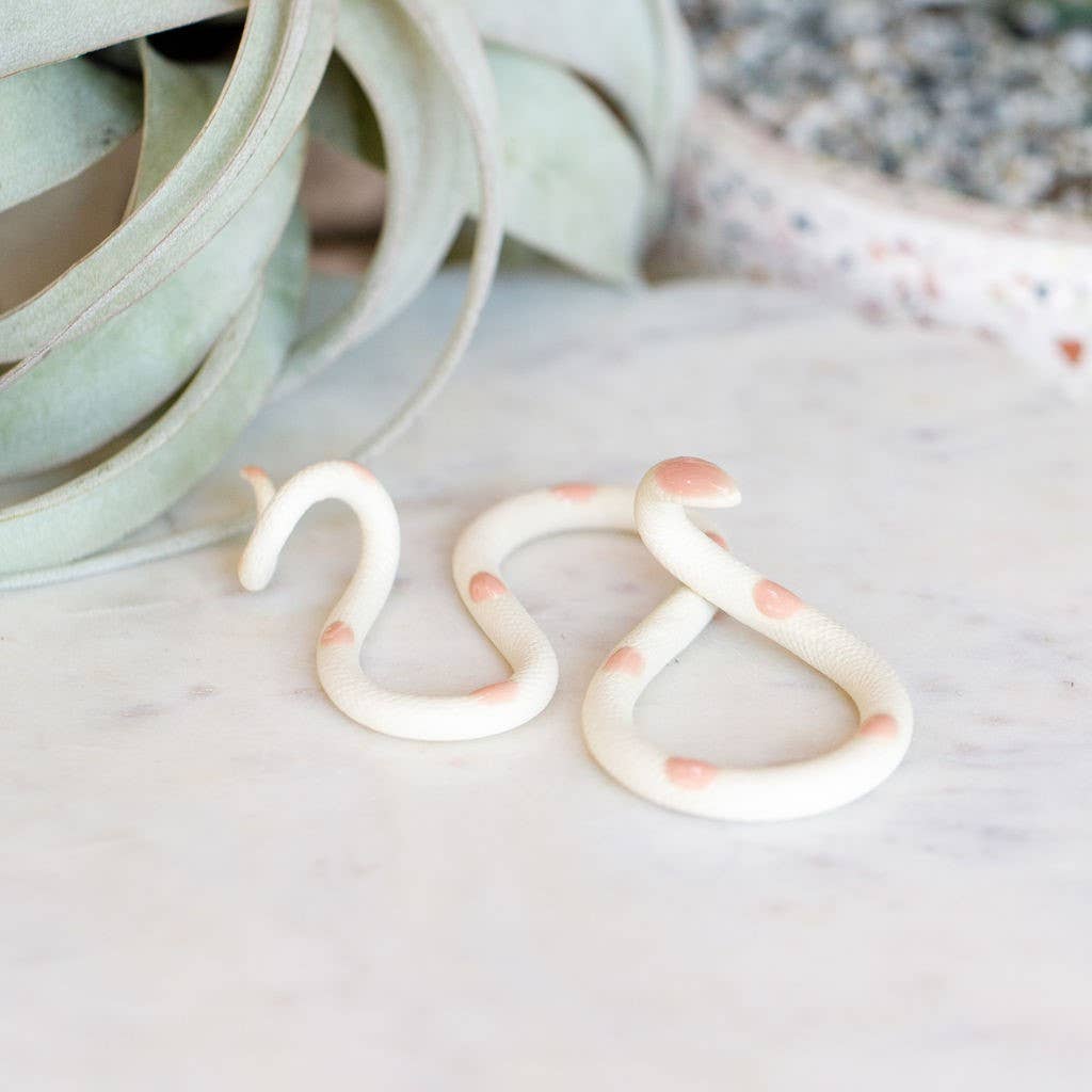 Small Ceramic Snake - Spiral Circle