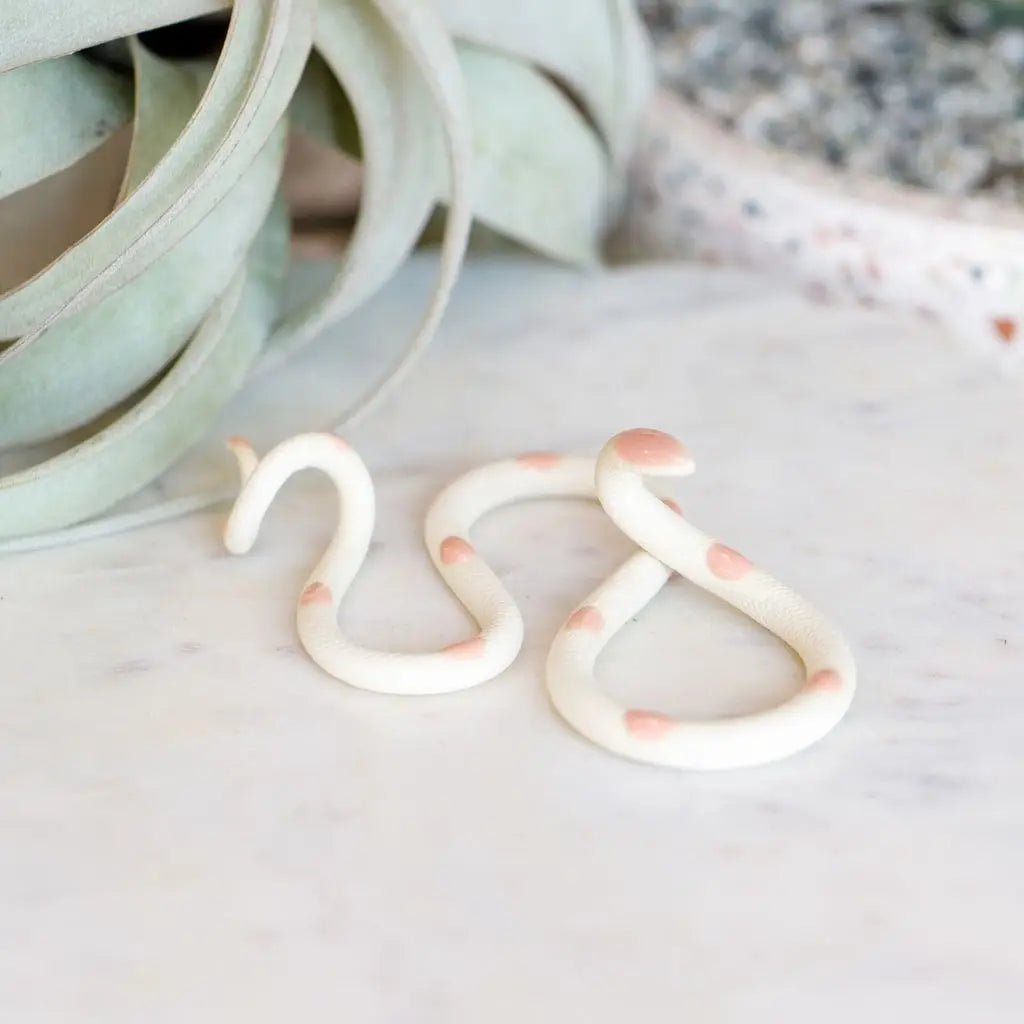 Small Ceramic Snake - Spiral Circle
