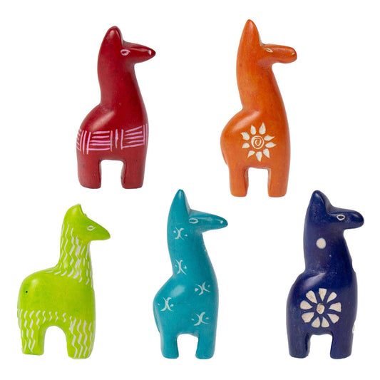 Soapstone Giraffe - Mini - Assorted Colors - Spiral Circle