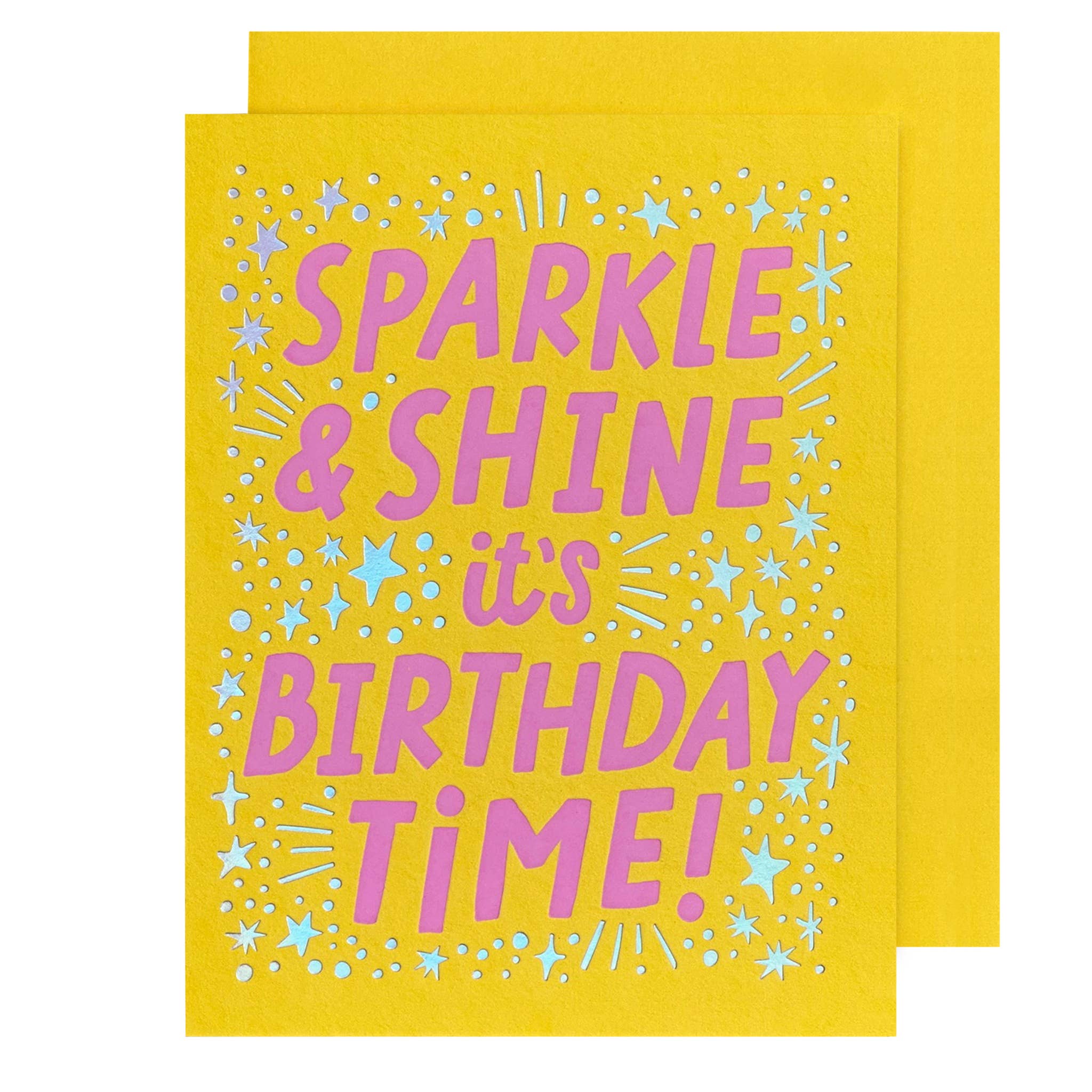 Sparkle & Shine Birthday - Spiral Circle