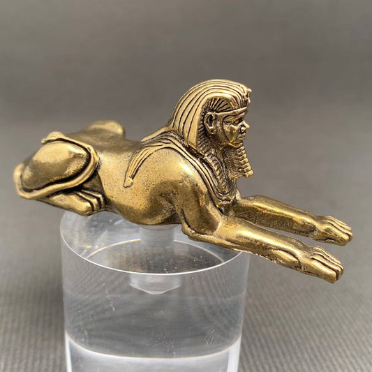 Sphinx | Brass Figurine - Spiral Circle
