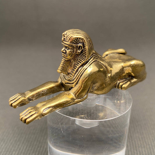 Sphinx | Brass Figurine - Spiral Circle